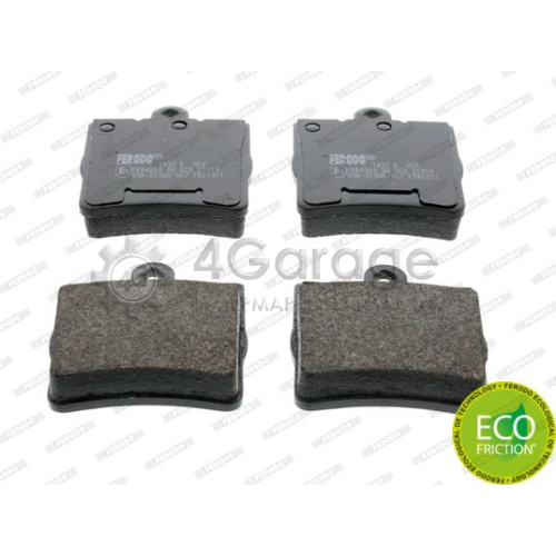 Комплект тормозных колодок дисковый тормоз PREMIER ECO FRICTION FERODO FDB1311 в Нижнем Новгороде
