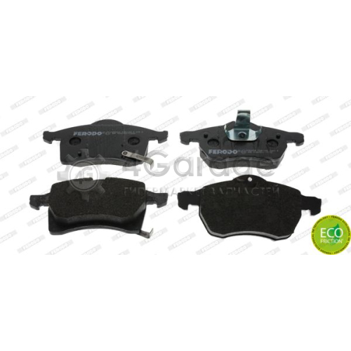 Комплект тормозных колодок дисковый тормоз PREMIER ECO FRICTION FERODO FDB1295 в Нижнем Новгороде
