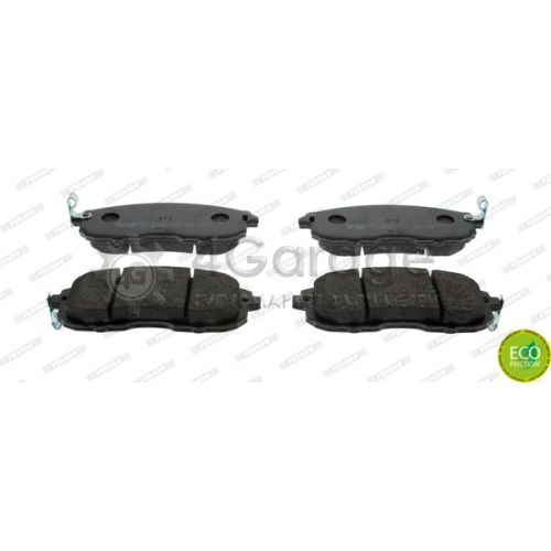 Комплект тормозных колодок дисковый тормоз PREMIER ECO FRICTION FERODO FDB4148 в Нижнем Новгороде