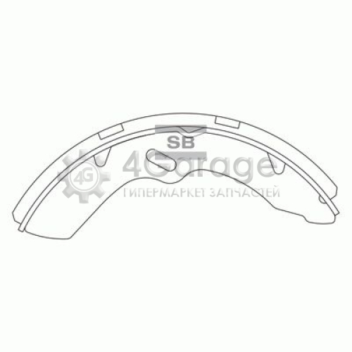 Hi-Q (SANGSIN) SA151 Комплект тормозных колодок