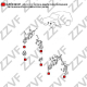 ZZVF ZV436331 Кронштейн подвеска двигателя в Красноярске