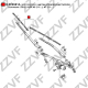 ZZVF ZV9981A Щетка стеклоочистителя в Красноярске