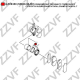 ZZVF ZV8350 Ремкомплект тормозной суппорт в Красноярске