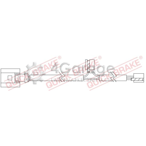 Сигнализатор износ тормозных колодок QUICK BRAKE WS0426A в Нижнем Новгороде