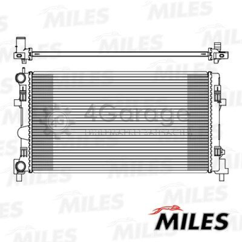 MILES ACRB075 Радиатор охлаждение двигателя