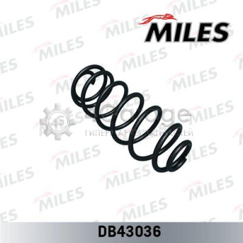 MILES DB43036 Пружина ходовой части