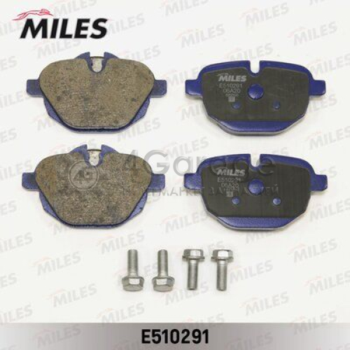 MILES E510291 Колодки тормозные Ceramic BMW 5 F10/F11/X3 F25/Z4 E89 2.0 3.0 10 задние