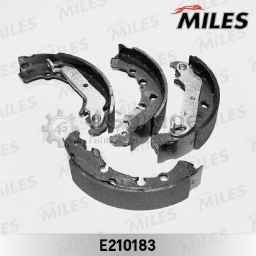 MILES E210183 Комплект тормозных колодок