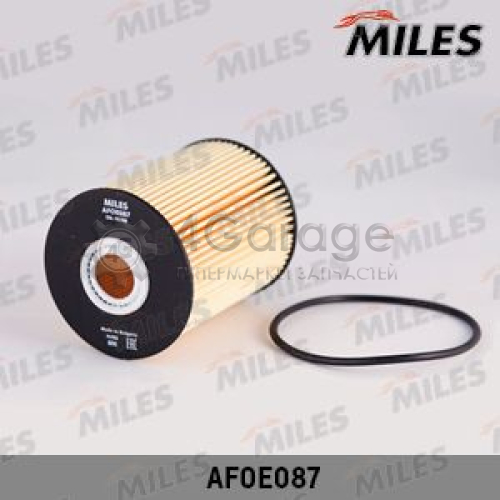 MILES AFOE087 Масляный фильтр