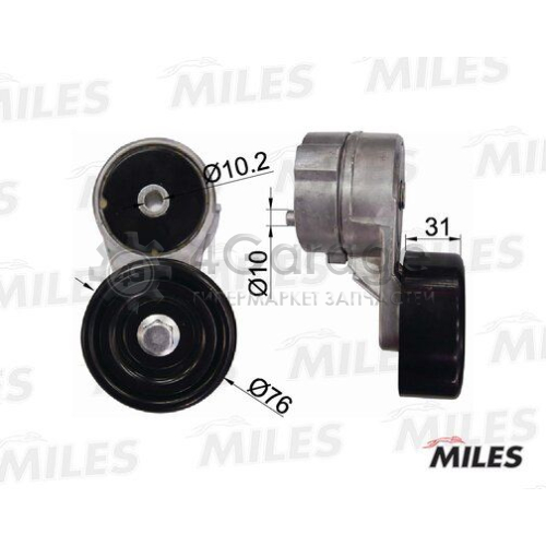 MILES AG00299 Натяжная планка поликлиновой ремень