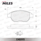 MILES E400115 Комплект тормозных колодок дисковый тормоз