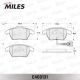 MILES E400131 Комплект тормозных колодок дисковый тормоз