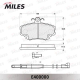 MILES E400000 Комплект тормозных колодок дисковый тормоз