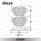 MILES E510291 Колодки тормозные Ceramic BMW 5 F10/F11/X3 F25/Z4 E89 2.0 3.0 10 задние