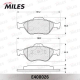 MILES E400026 Комплект тормозных колодок дисковый тормоз