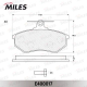 MILES E400017 Комплект тормозных колодок дисковый тормоз