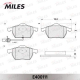 MILES E400111 Комплект тормозных колодок дисковый тормоз