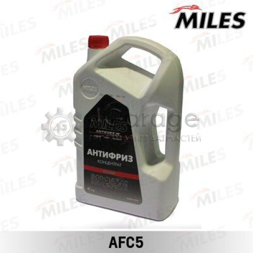Антифриз G12/G12+ Miles Концентрат 5кг Miles AFC5 MILES AFC5 в Нижнем Новгороде