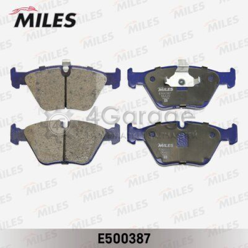 MILES E500387 Колодки тормозные Ceramic BMW E39 520i/523i/535i передние