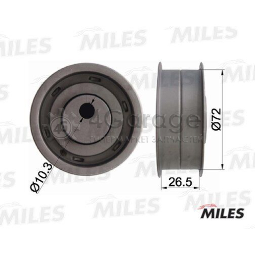 MILES AG02033 Натяжной ролик ремень ГРМ