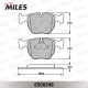 MILES E500246 Комплект тормозных колодок дисковый тормоз