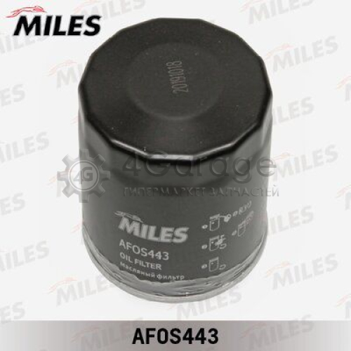 MILES AFOS443 Масляный фильтр