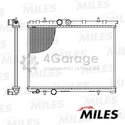 MILES ACRB043 Радиатор охлаждение двигателя