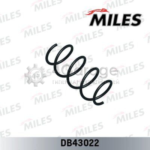 MILES DB43022 Пружина ходовой части