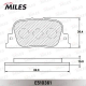 MILES E510361 Комплект тормозных колодок дисковый тормоз