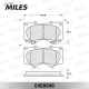 MILES E400046 Комплект тормозных колодок дисковый тормоз