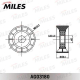 MILES AG03180 Натяжная планка поликлиновой ремень