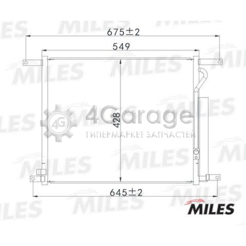 Конденсатор кондиционер MILES ACCB067 в Нижнем Новгороде