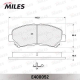 MILES E400052 Комплект тормозных колодок дисковый тормоз