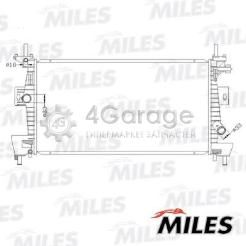 MILES ACRB131 Радиатор охлаждение двигателя