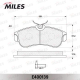 MILES E400139 Комплект тормозных колодок дисковый тормоз