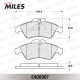 MILES E400067 Комплект тормозных колодок дисковый тормоз