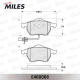 MILES E400068 Комплект тормозных колодок дисковый тормоз