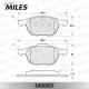 MILES E400001 Комплект тормозных колодок дисковый тормоз