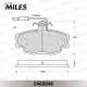 MILES E400048 Комплект тормозных колодок дисковый тормоз