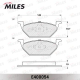 MILES E400054 Комплект тормозных колодок дисковый тормоз