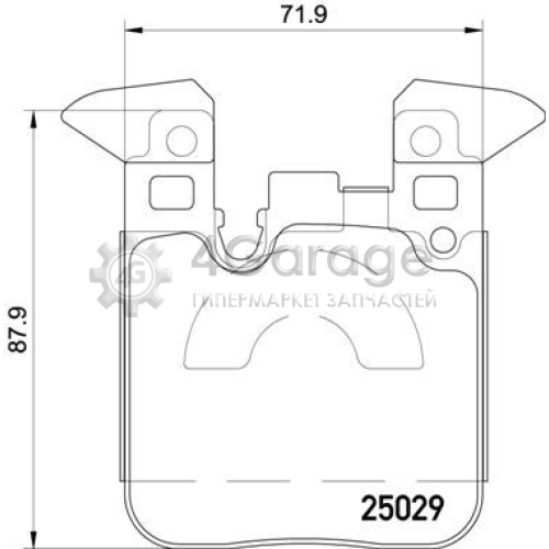 BREMBO P06087 Комплект тормозных колодок дисковый тормоз DIRECTIONAL BRAKE PADS