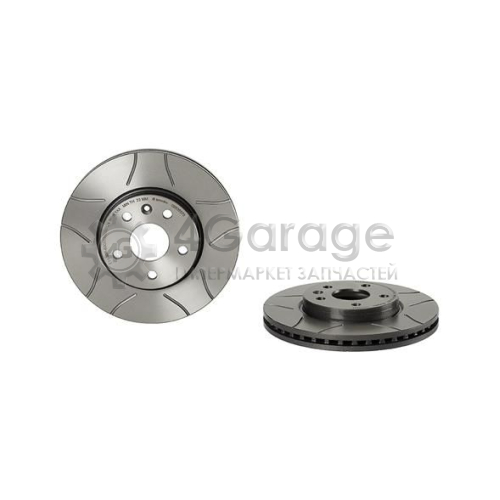 Тормозной диск BREMBO MAX LINE BREMBO 09B35575 в Москве
