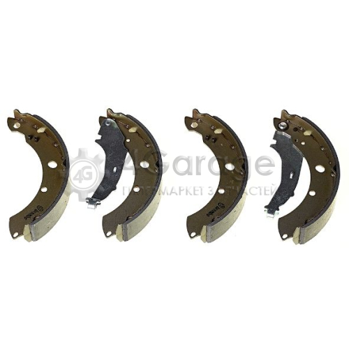 BREMBO S85544 Комплект тормозных колодок в Красноярске