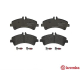 Комплект тормозных колодок дисковый тормоз BREMBO P50060 в Ростове-на-Дону
