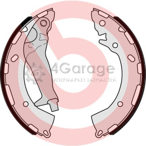 Комплект тормозных колодок BREMBO S30525 в Москве