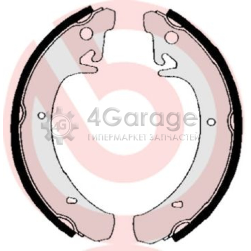 BREMBO S41503 Комплект тормозных колодок в Красноярске