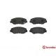Комплект тормозных колодок дисковый тормоз BREMBO P28035 в Ростове-на-Дону