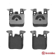 BREMBO P06087 Комплект тормозных колодок дисковый тормоз DIRECTIONAL BRAKE PADS