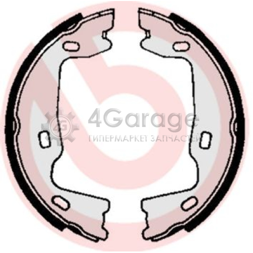 Комплект тормозных колодок стояночная тормозная система BREMBO S59521 в Нижнем Новгороде