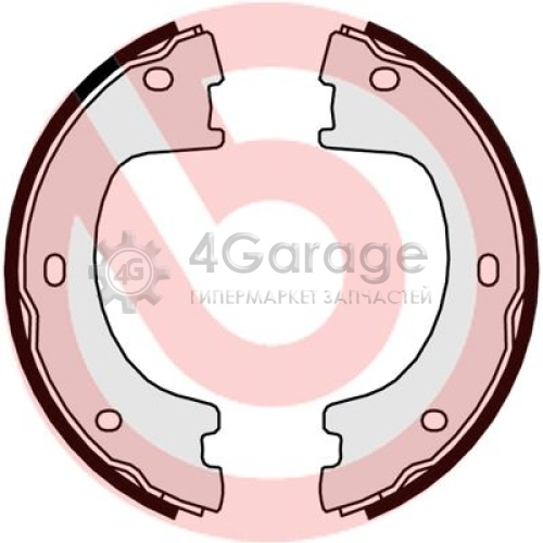 Комплект тормозных колодок стояночная тормозная система BREMBO S50521 в Ростове-на-Дону